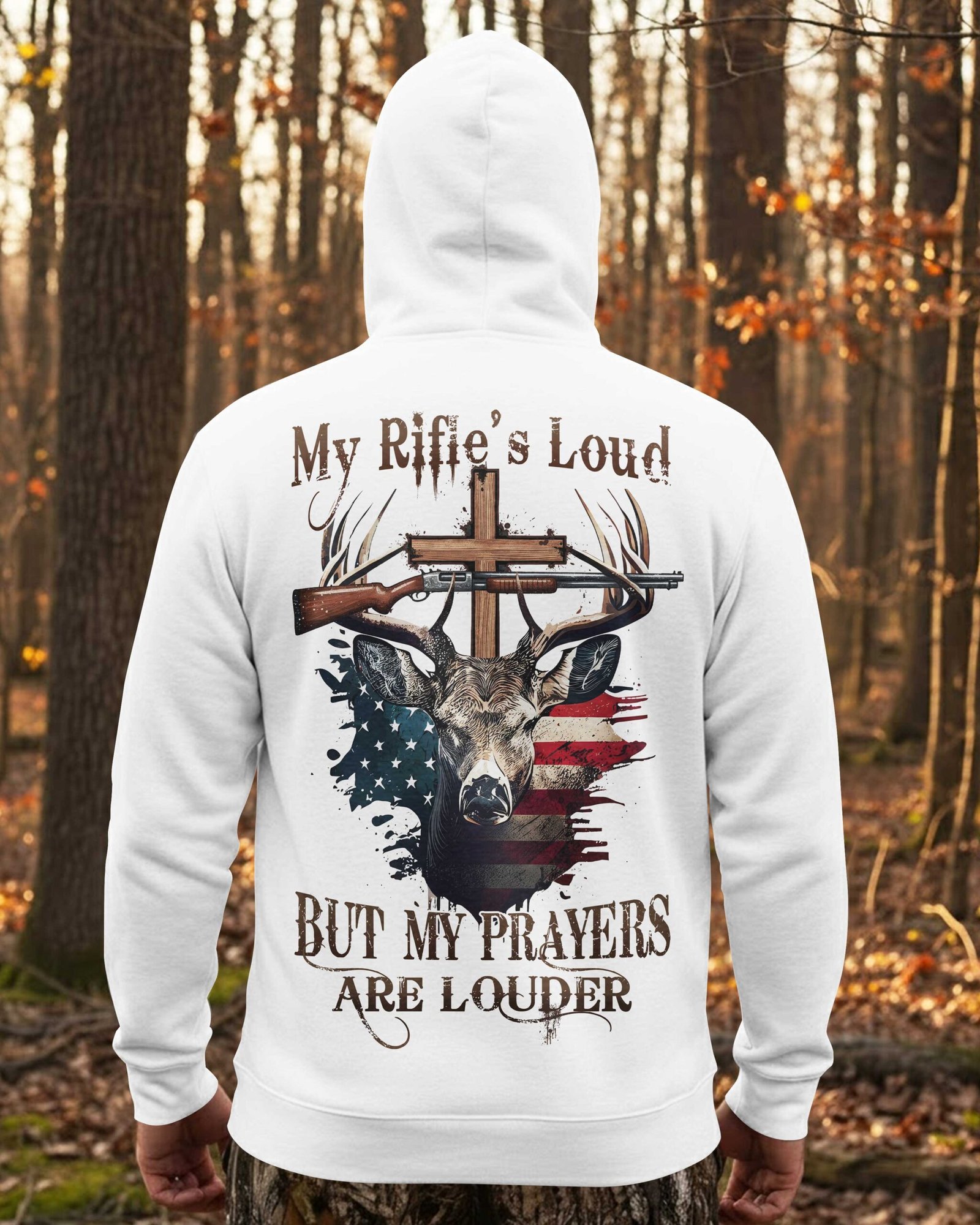 My Rifle's Loud Hoodie - Image 5