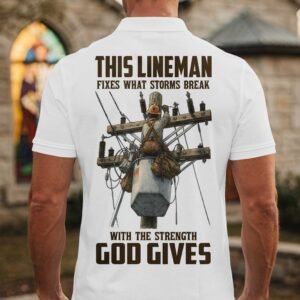 This Lineman Fixes What Storms Break With The Strength God Gives Polo
