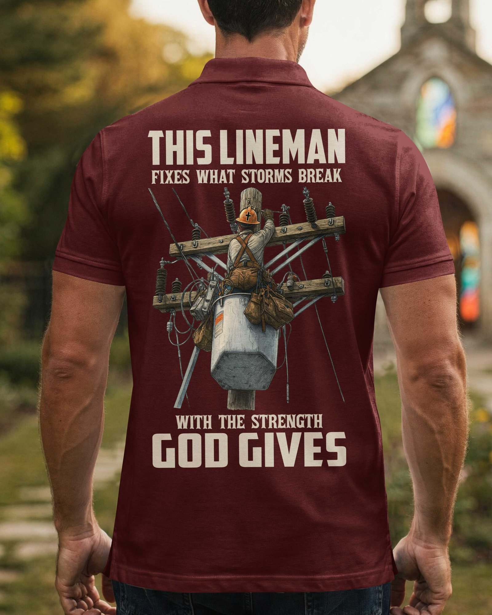 This Lineman Fixes What Storms Break With The Strength God Gives Polo - Image 9